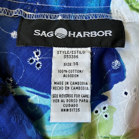 Floral Sag Harbor skirt, size 14 - Picture 4 of 4